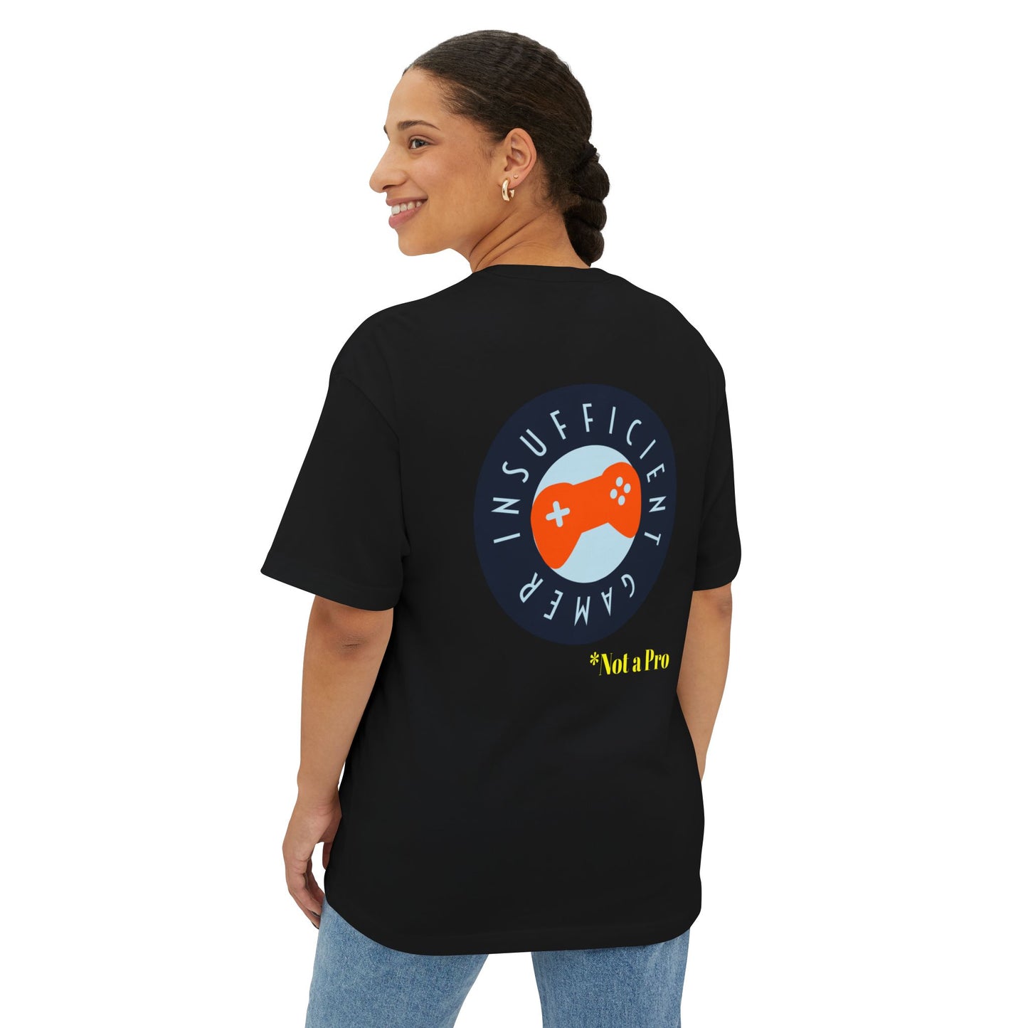 Unisex Oversized Gaming Tee | Casual Graphic T-Shirt, Gifts for Gamers, Comfy Playwear, Perfect for Birthdays, Relaxed Fit
