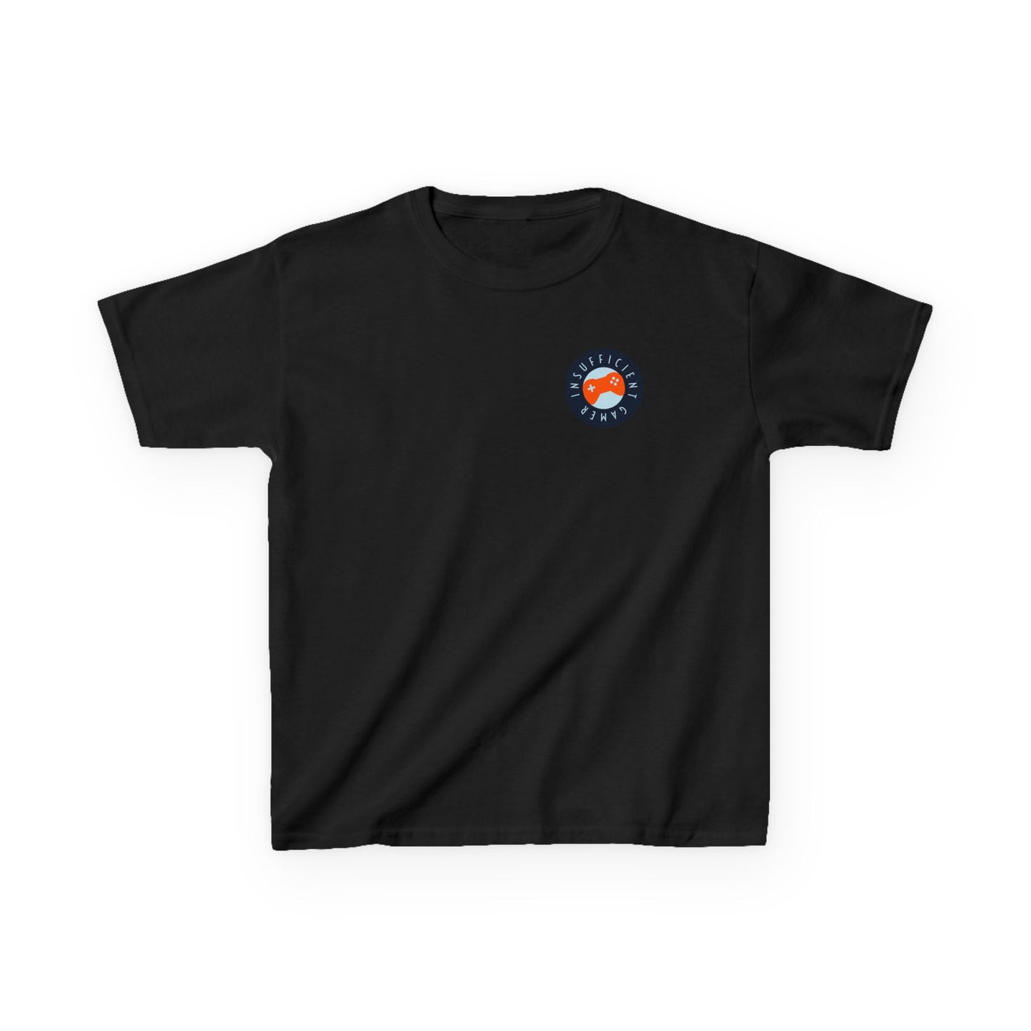 Kids Gamer T-Shirt, Cool Kids Tee, Insufficient Gamer Shirt, Perfect for Birthdays, Gaming Events, Fun Everyday Wear