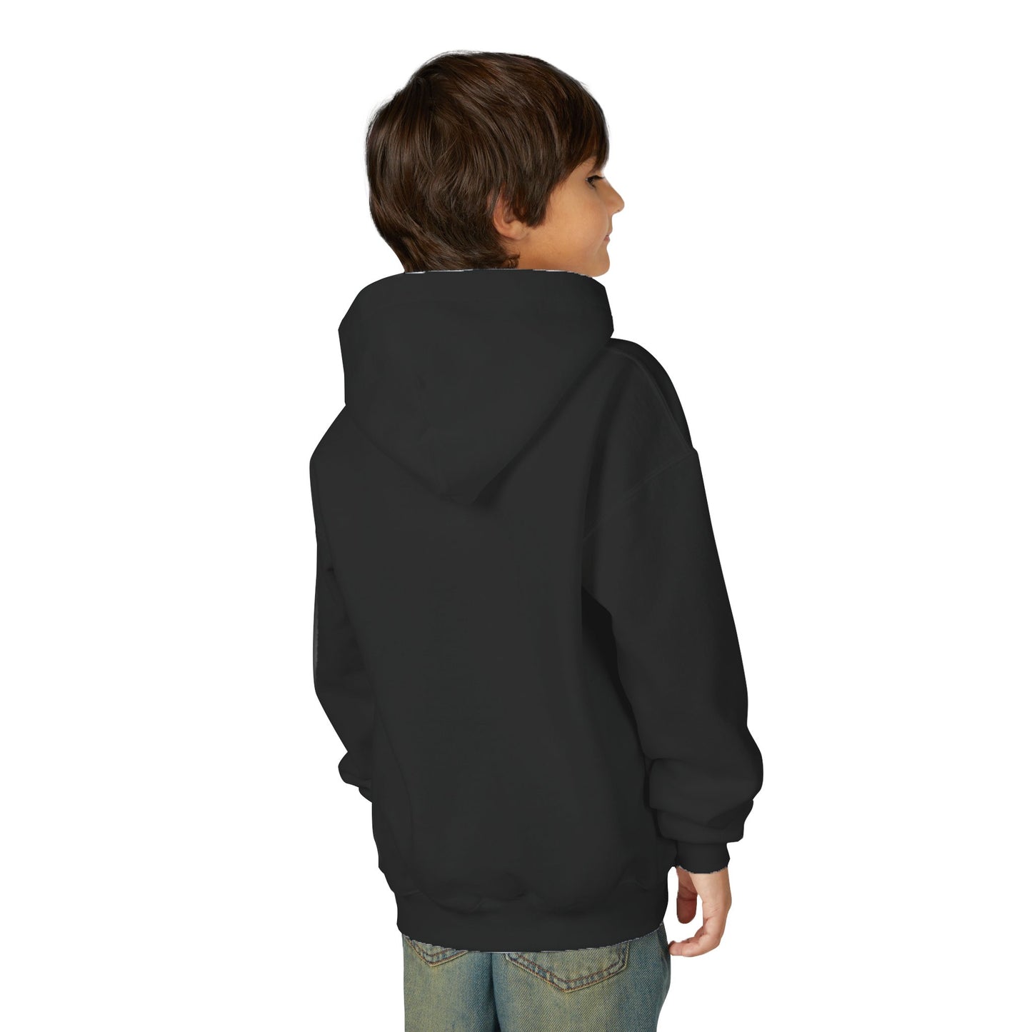 Cozy Youth Hooded Sweatshirt - Perfect for Winter Days, School Spirit, Gift for Teens, Casual Wear, Vintage Style