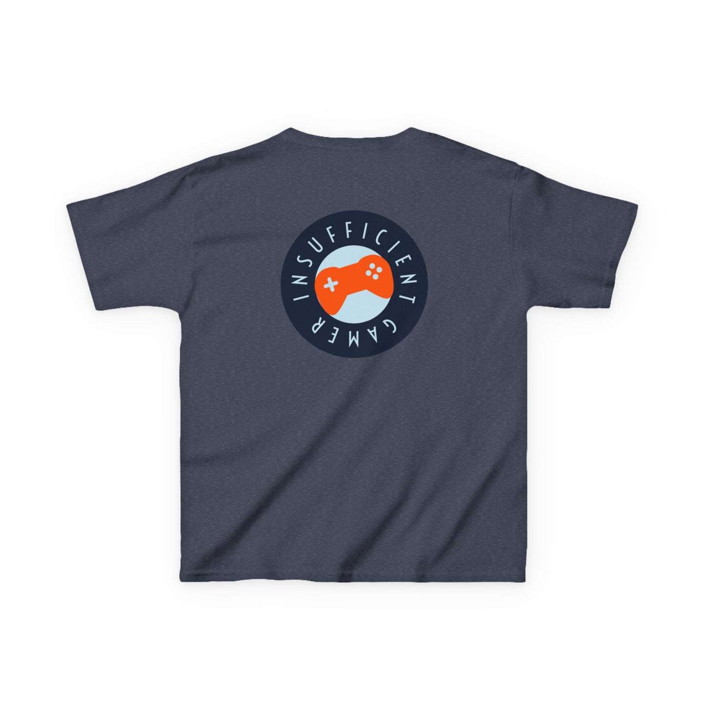 Kids Gamer T-Shirt, Cool Kids Tee, Insufficient Gamer Shirt, Perfect for Birthdays, Gaming Events, Fun Everyday Wear