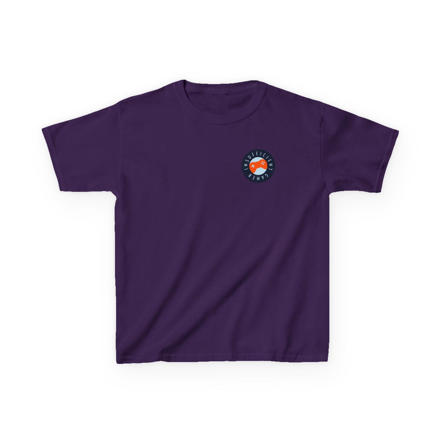 Kids Gamer T-Shirt, Cool Kids Tee, Insufficient Gamer Shirt, Perfect for Birthdays, Gaming Events, Fun Everyday Wear