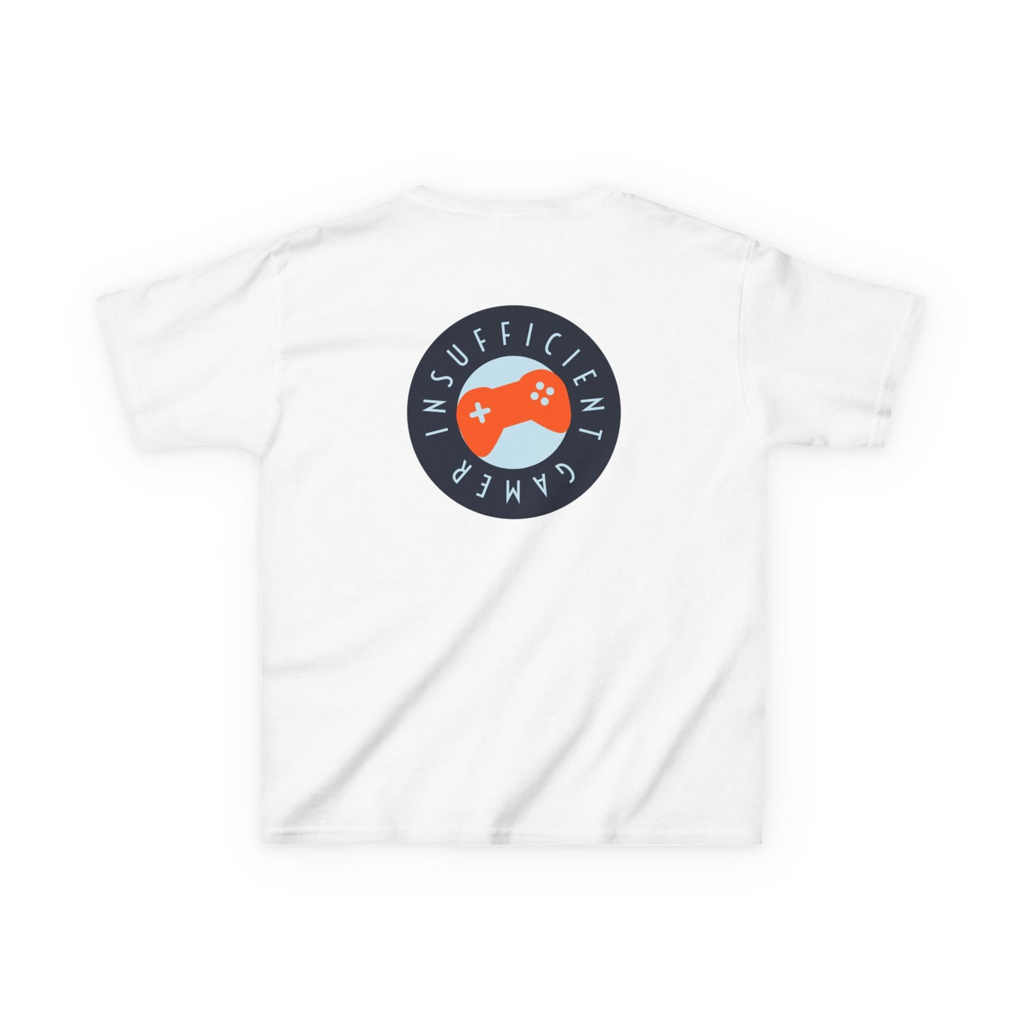 Kids Gamer T-Shirt, Cool Kids Tee, Insufficient Gamer Shirt, Perfect for Birthdays, Gaming Events, Fun Everyday Wear