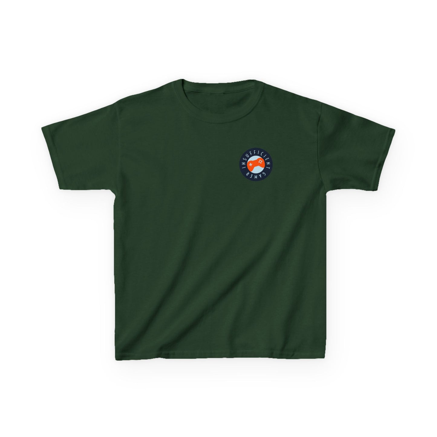 Kids Gamer T-Shirt, Cool Kids Tee, Insufficient Gamer Shirt, Perfect for Birthdays, Gaming Events, Fun Everyday Wear