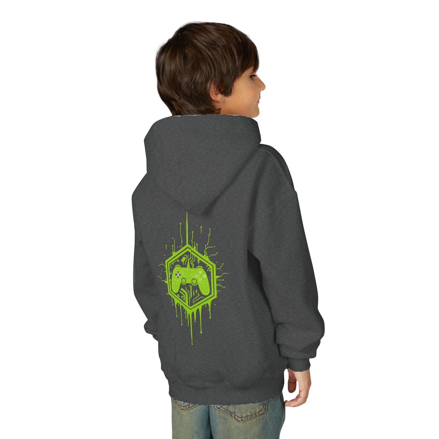 Youth Gamer Hoodie - Fun Gaming Sweatshirt for Kids, Perfect for Birthdays, Holidays, Gaming Events, and Everyday Wear