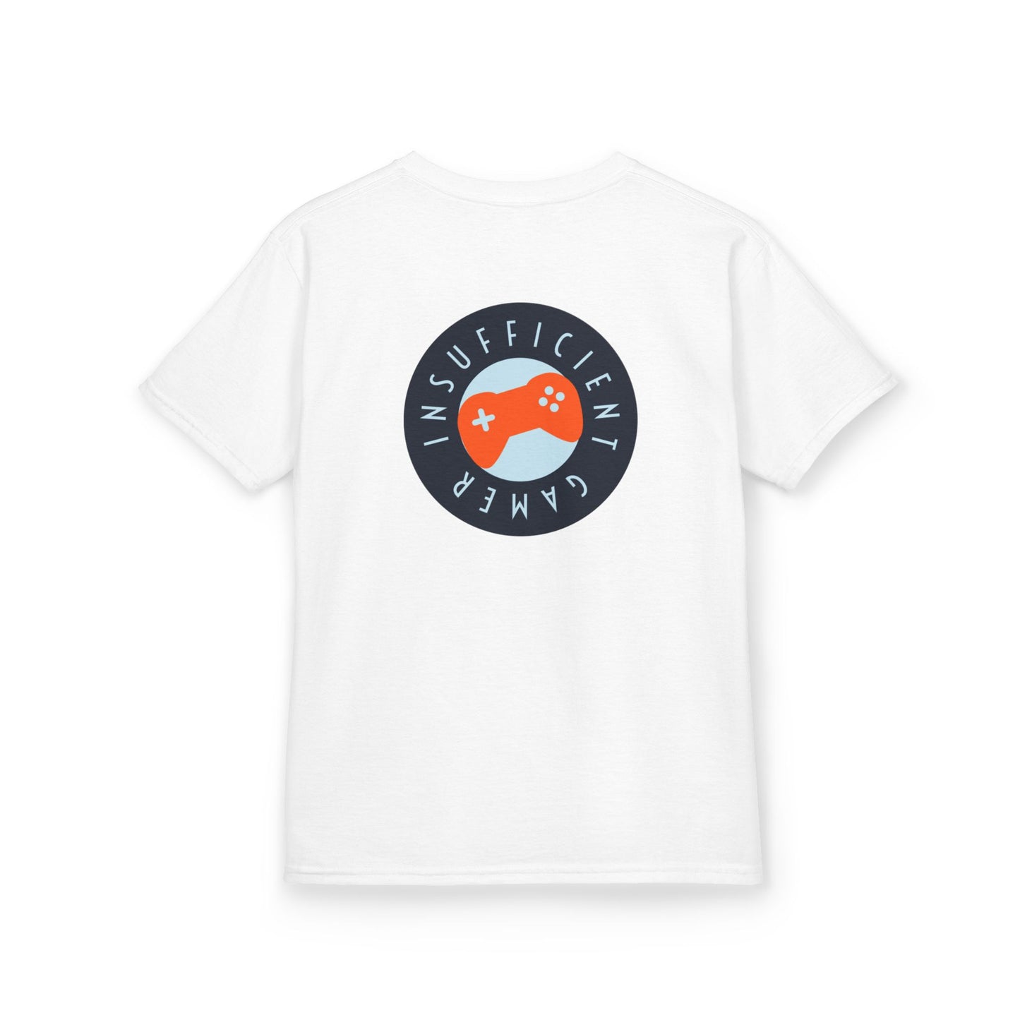 Kids Gamer T-Shirt, Cool Kids Tee, Insufficient Gamer Shirt, Perfect for Birthdays, Gaming Events, Fun Everyday Wear