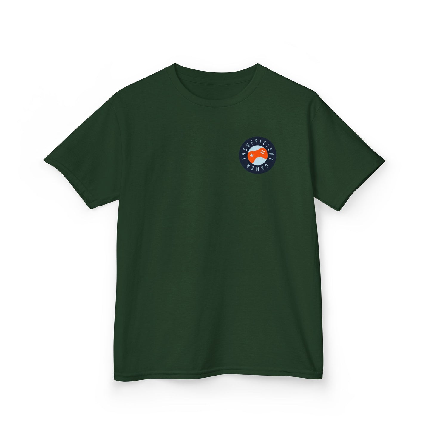 Kids Gamer T-Shirt, Cool Kids Tee, Insufficient Gamer Shirt, Perfect for Birthdays, Gaming Events, Fun Everyday Wear