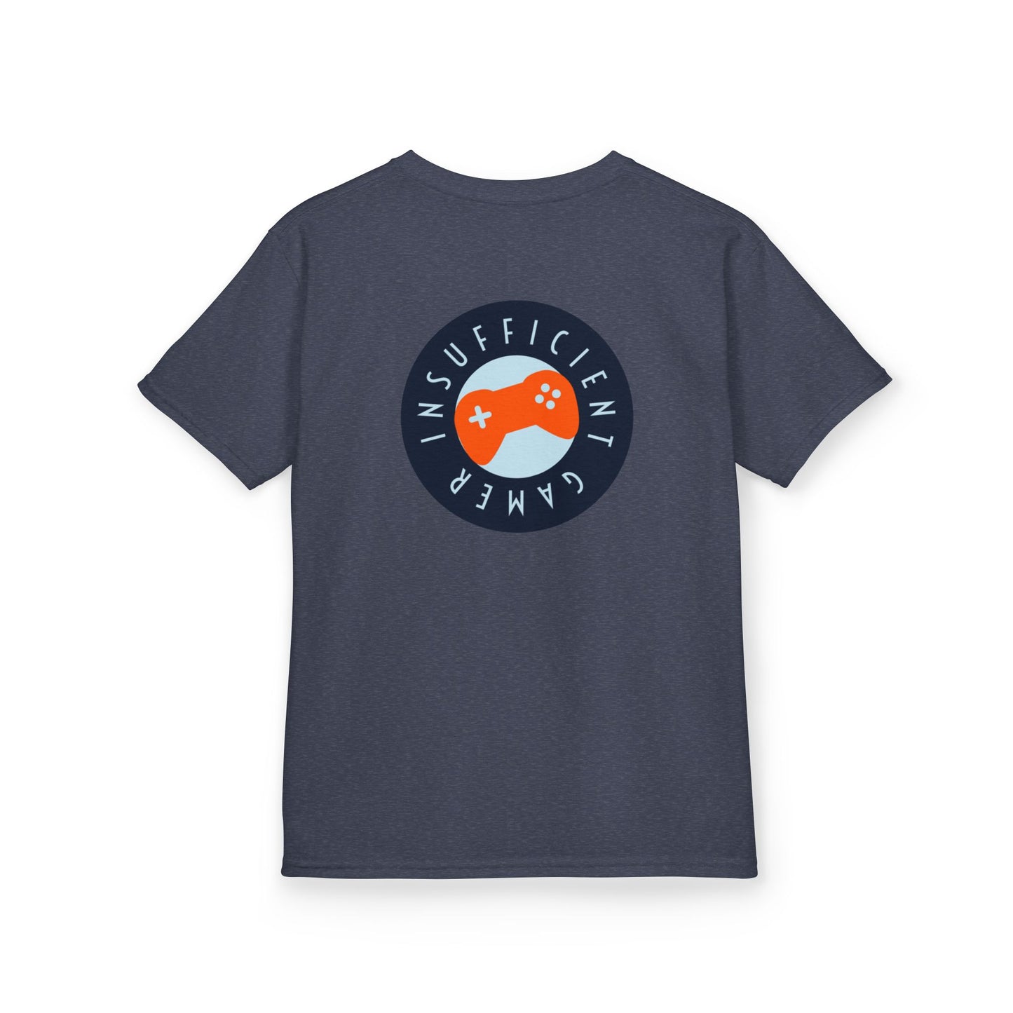 Kids Gamer T-Shirt, Cool Kids Tee, Insufficient Gamer Shirt, Perfect for Birthdays, Gaming Events, Fun Everyday Wear
