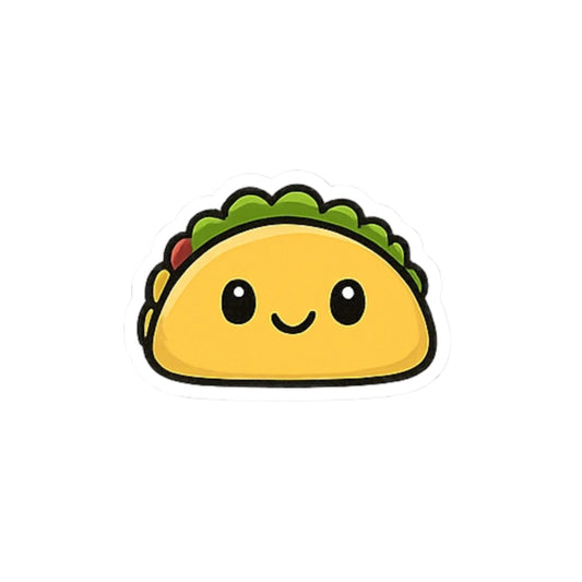Magic Taco Kiss-Cut Stickers | Kawaii Food Vinyl Decal