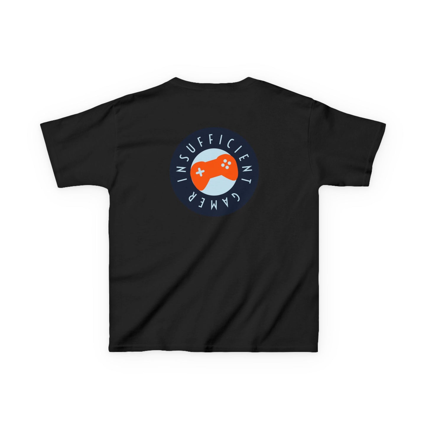 Kids Gamer T-Shirt, Cool Kids Tee, Insufficient Gamer Shirt, Perfect for Birthdays, Gaming Events, Fun Everyday Wear