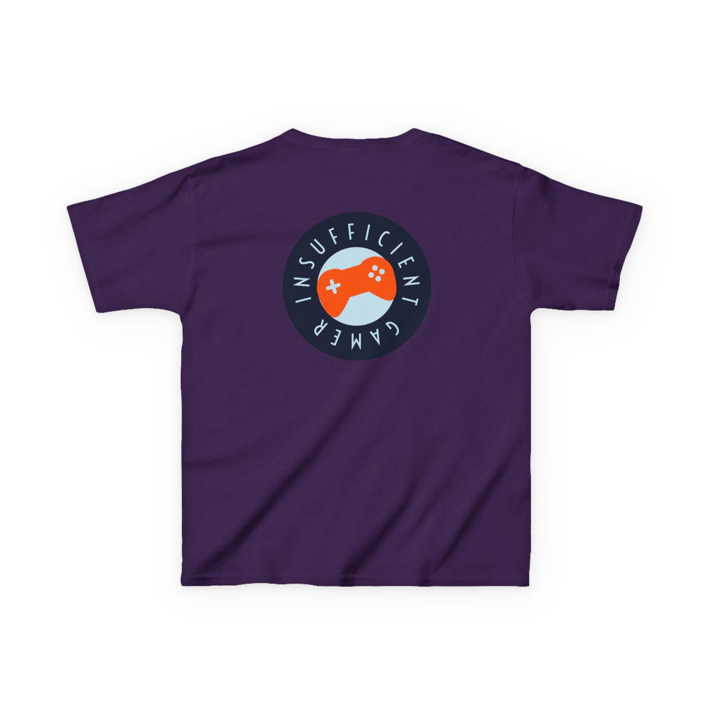 Kids Gamer T-Shirt, Cool Kids Tee, Insufficient Gamer Shirt, Perfect for Birthdays, Gaming Events, Fun Everyday Wear