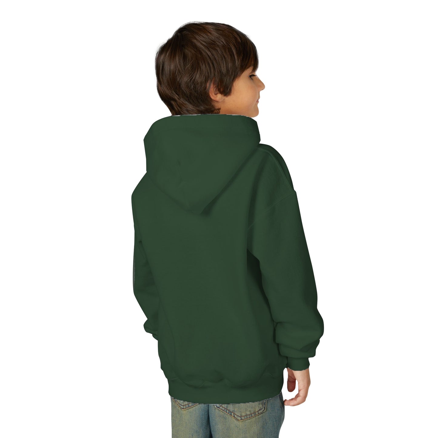 Cozy Youth Hooded Sweatshirt - Perfect for Winter Days, School Spirit, Gift for Teens, Casual Wear, Vintage Style