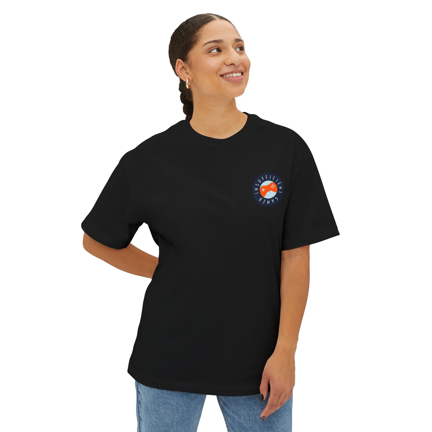 Unisex Oversized Gaming Tee | Casual Graphic T-Shirt, Gifts for Gamers, Comfy Playwear, Perfect for Birthdays, Relaxed Fit