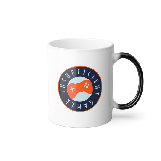 Color-Changing Gamer Mug — 'Game Over' Retro Arcade 11oz