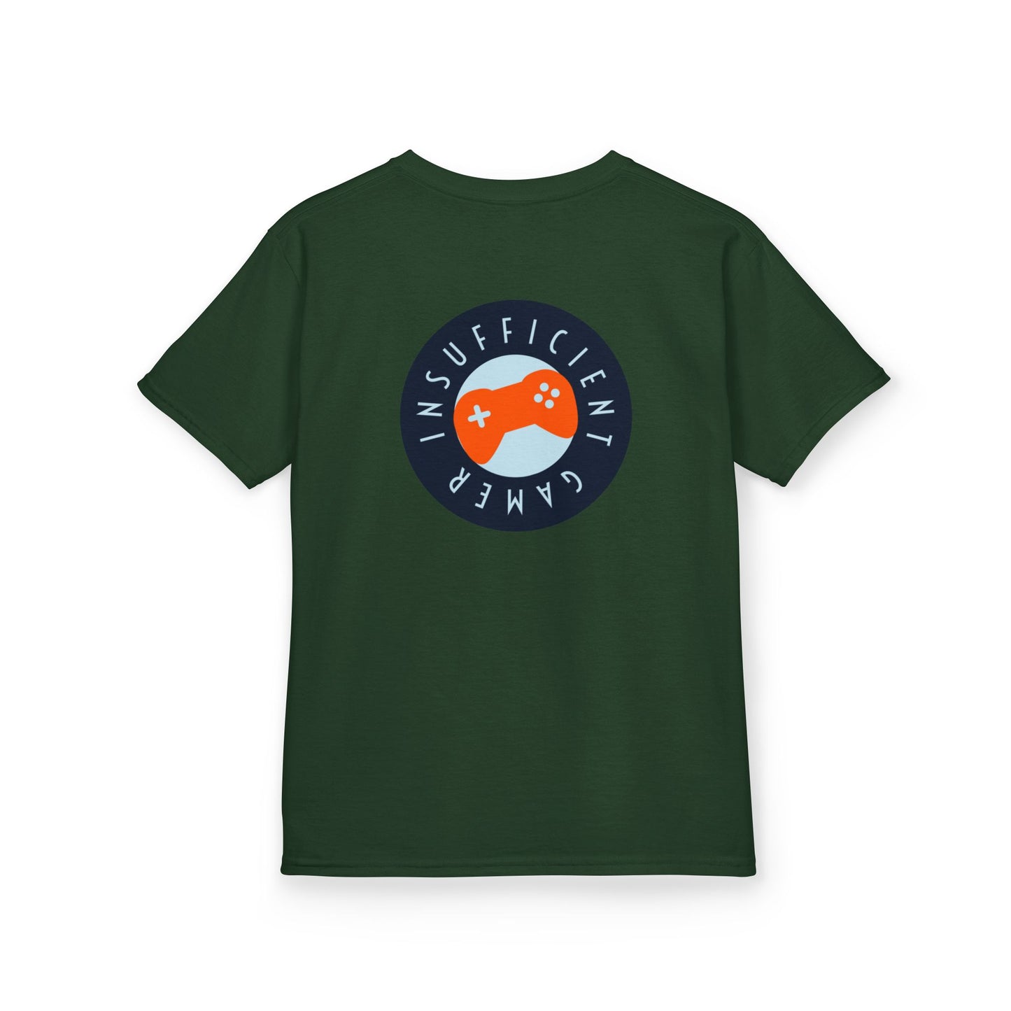 Kids Gamer T-Shirt, Cool Kids Tee, Insufficient Gamer Shirt, Perfect for Birthdays, Gaming Events, Fun Everyday Wear