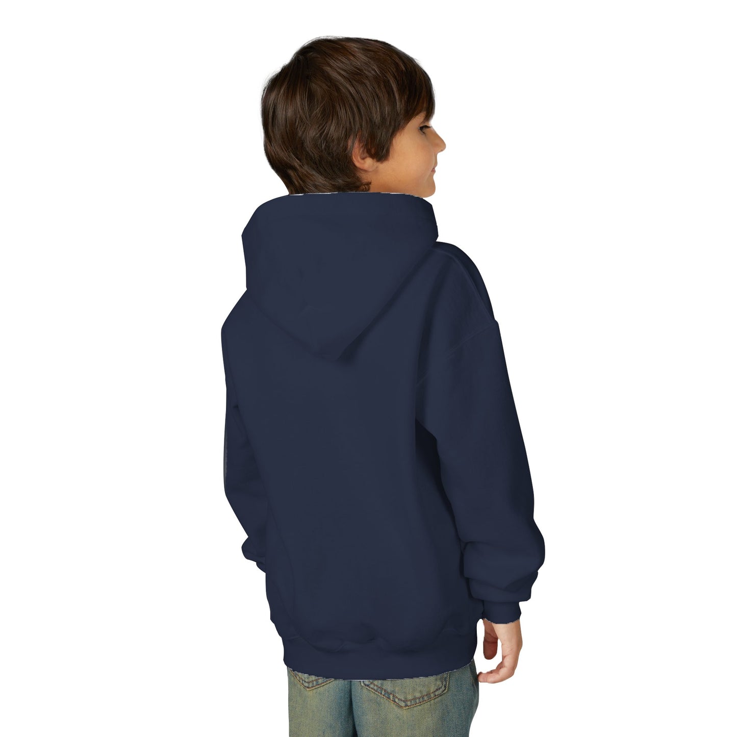 Cozy Youth Hooded Sweatshirt - Perfect for Winter Days, School Spirit, Gift for Teens, Casual Wear, Vintage Style