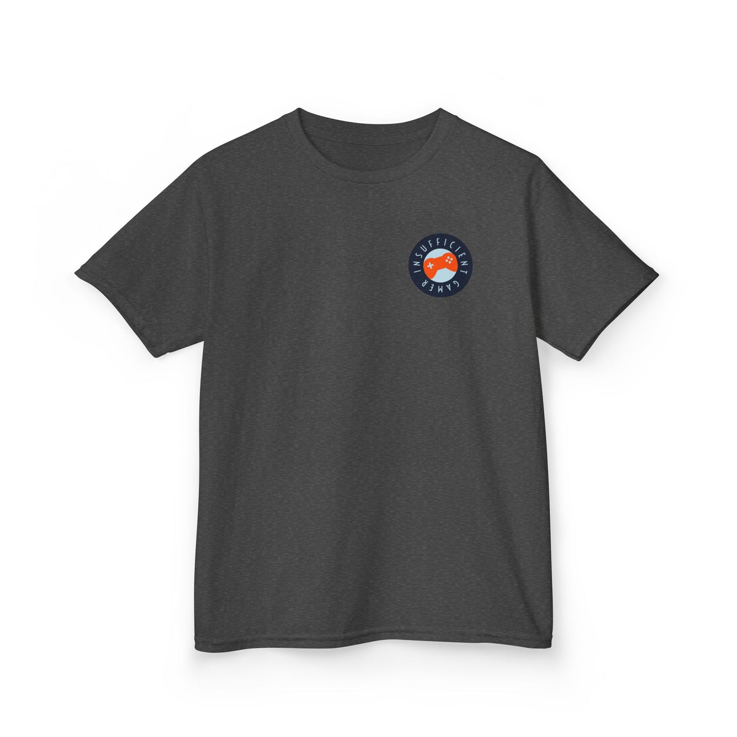 Kids Gamer T-Shirt, Cool Kids Tee, Insufficient Gamer Shirt, Perfect for Birthdays, Gaming Events, Fun Everyday Wear