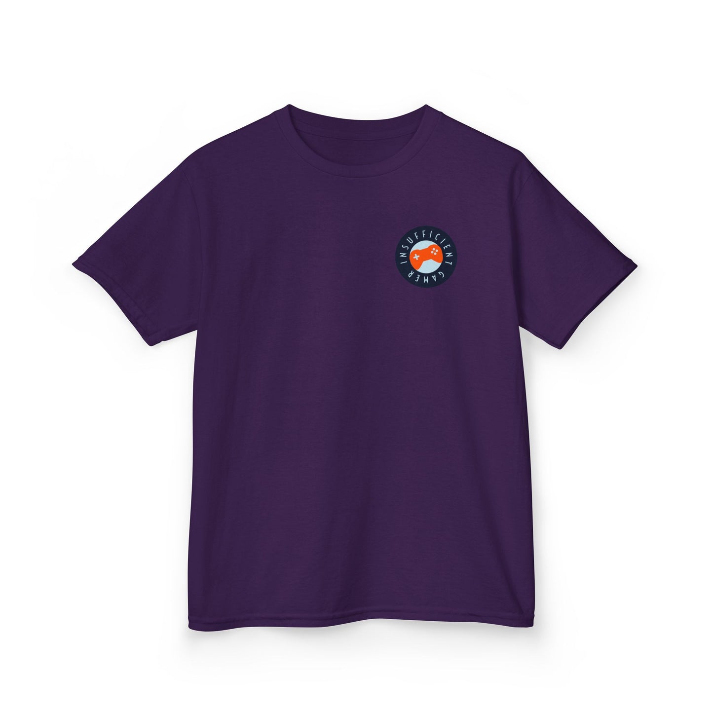 Kids Gamer T-Shirt, Cool Kids Tee, Insufficient Gamer Shirt, Perfect for Birthdays, Gaming Events, Fun Everyday Wear