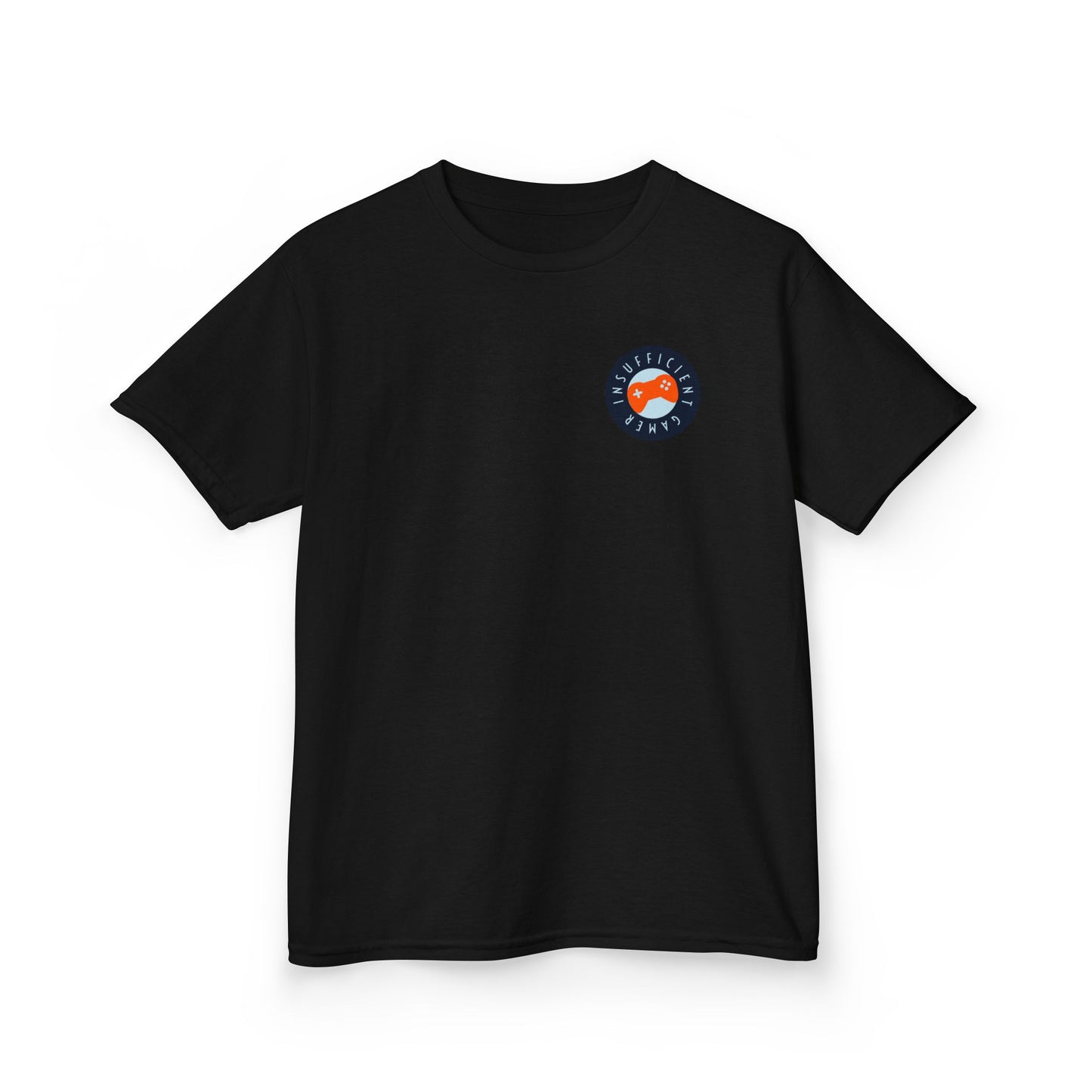 Kids Gamer T-Shirt, Cool Kids Tee, Insufficient Gamer Shirt, Perfect for Birthdays, Gaming Events, Fun Everyday Wear