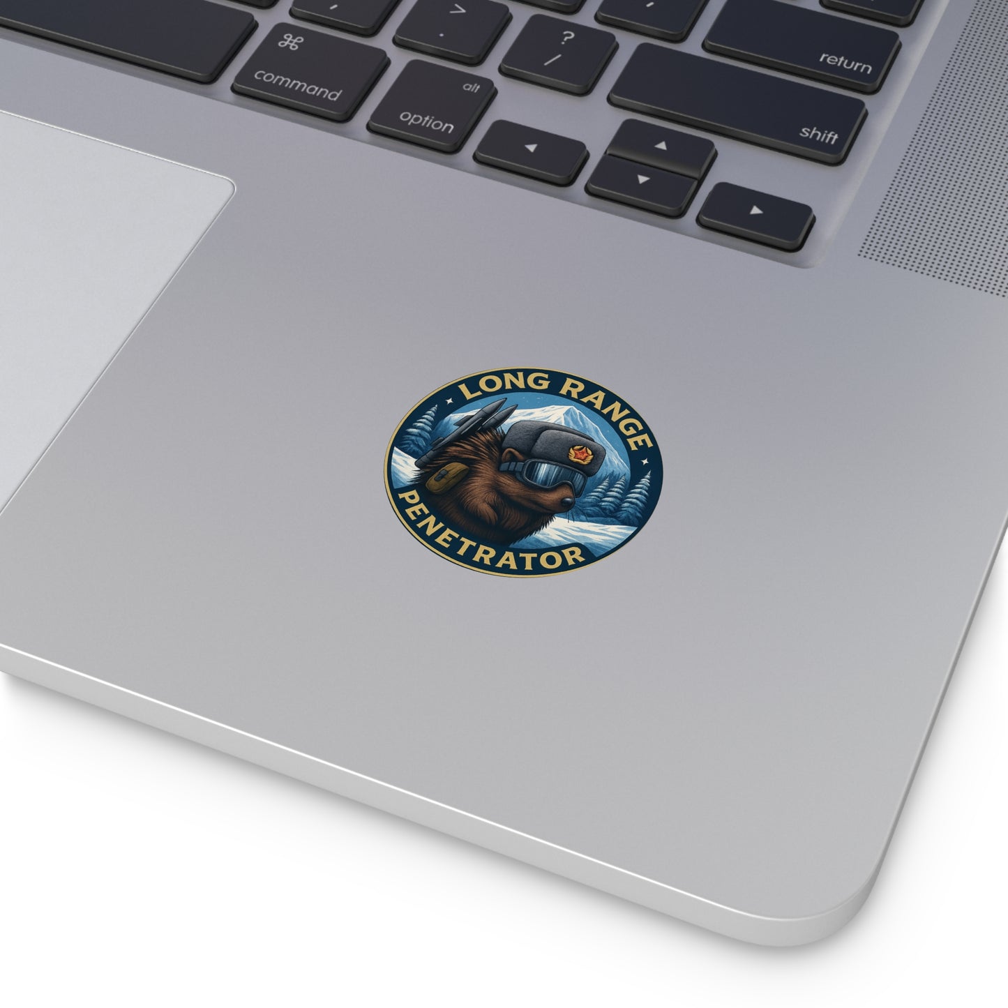 Adventure-Themed Vinyl Stickers, Long Range Penetrator, Fun Decor, Gift for Outdoorsy Friends, Ideal for Laptops, Water Bottles, Car Bumpers