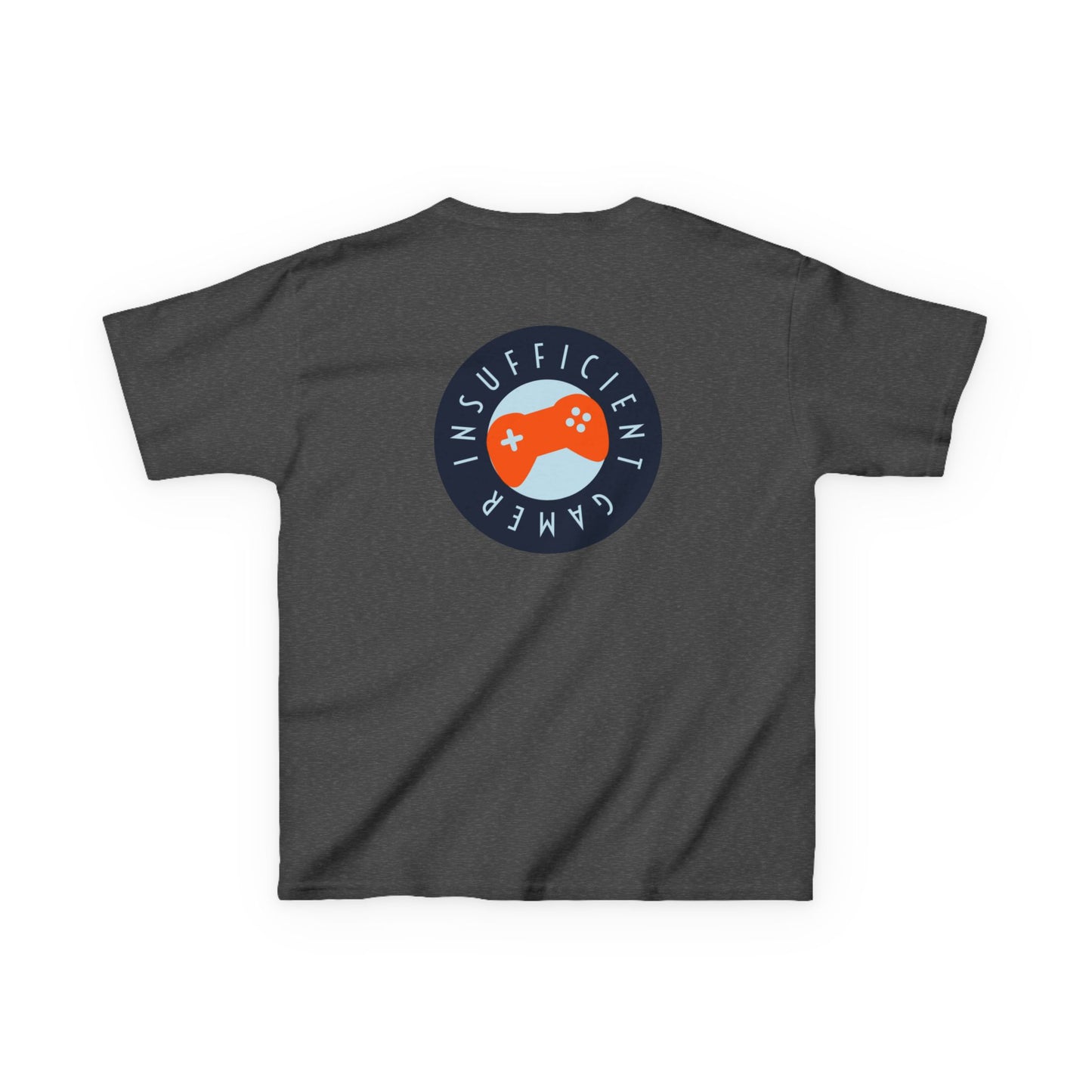 Kids Gamer T-Shirt, Cool Kids Tee, Insufficient Gamer Shirt, Perfect for Birthdays, Gaming Events, Fun Everyday Wear