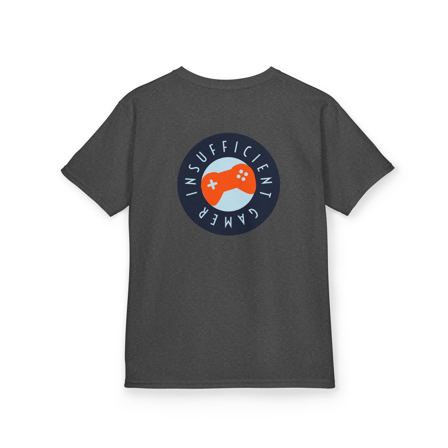 Kids Gamer T-Shirt, Cool Kids Tee, Insufficient Gamer Shirt, Perfect for Birthdays, Gaming Events, Fun Everyday Wear
