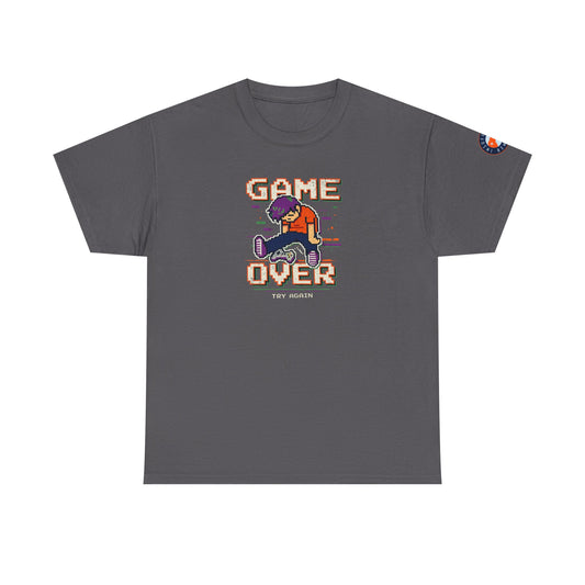 Game Over Retro Tee — 8‑Bit Arcade Graphic T‑Shirt