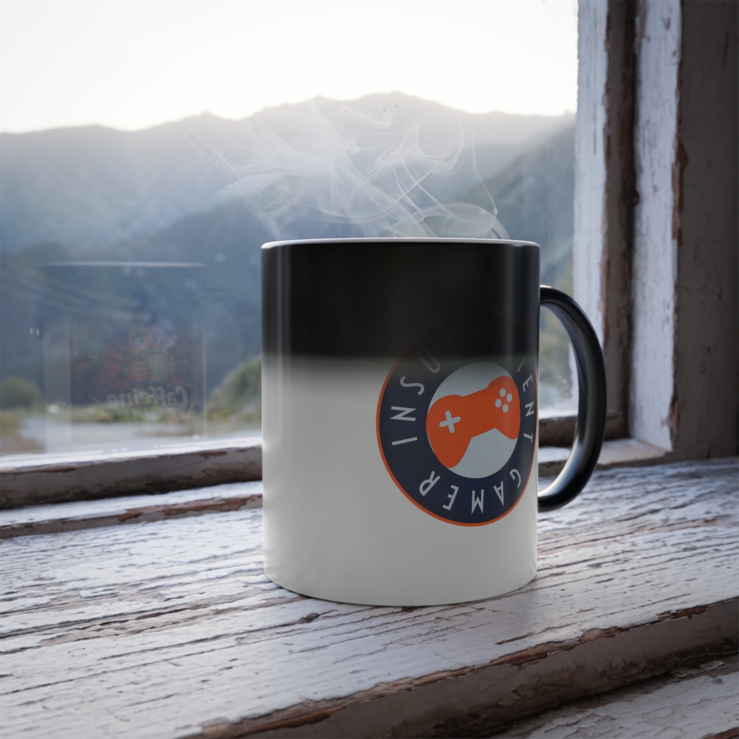 Color-Changing Gamer Mug — 'Game Over' Retro Arcade 11oz