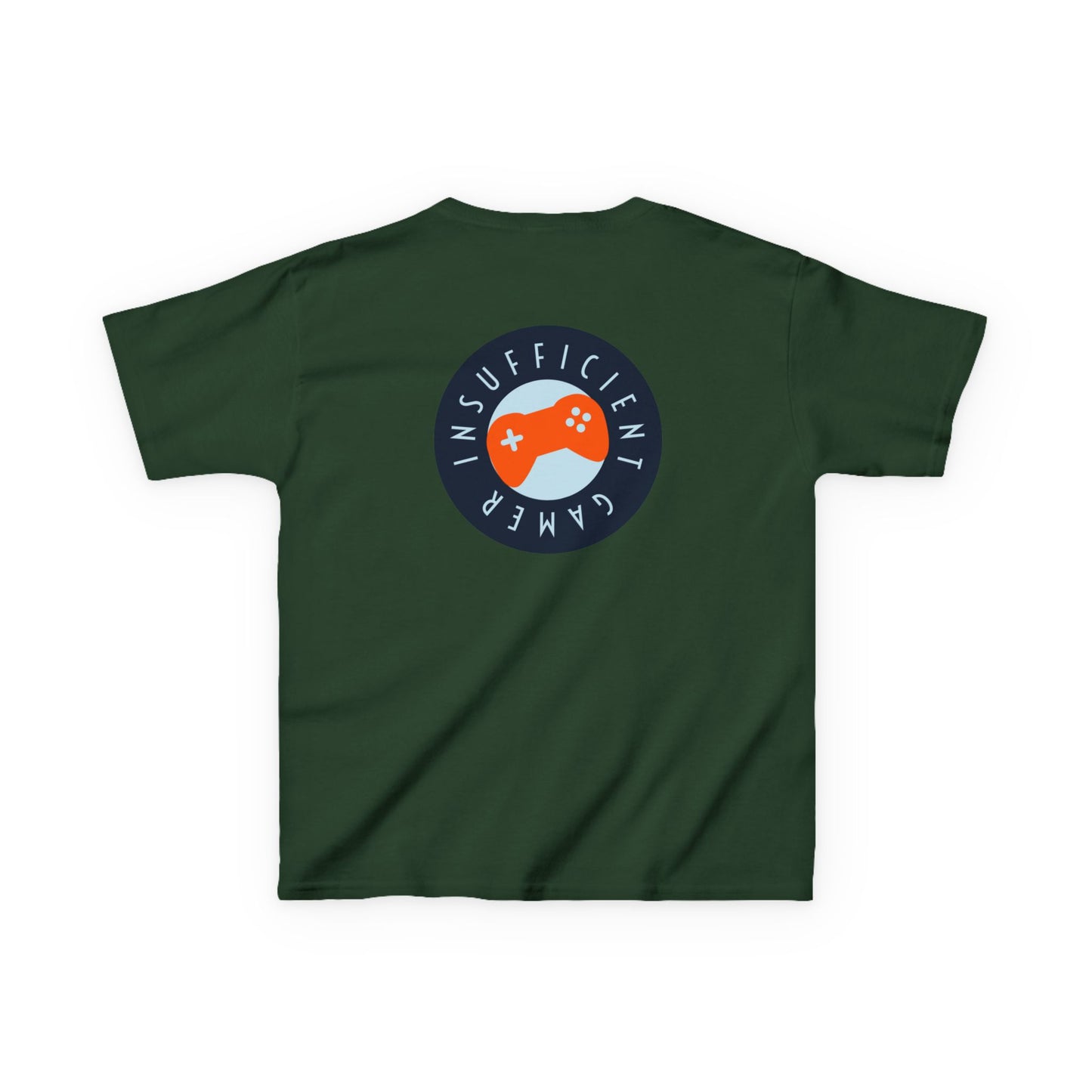 Kids Gamer T-Shirt, Cool Kids Tee, Insufficient Gamer Shirt, Perfect for Birthdays, Gaming Events, Fun Everyday Wear