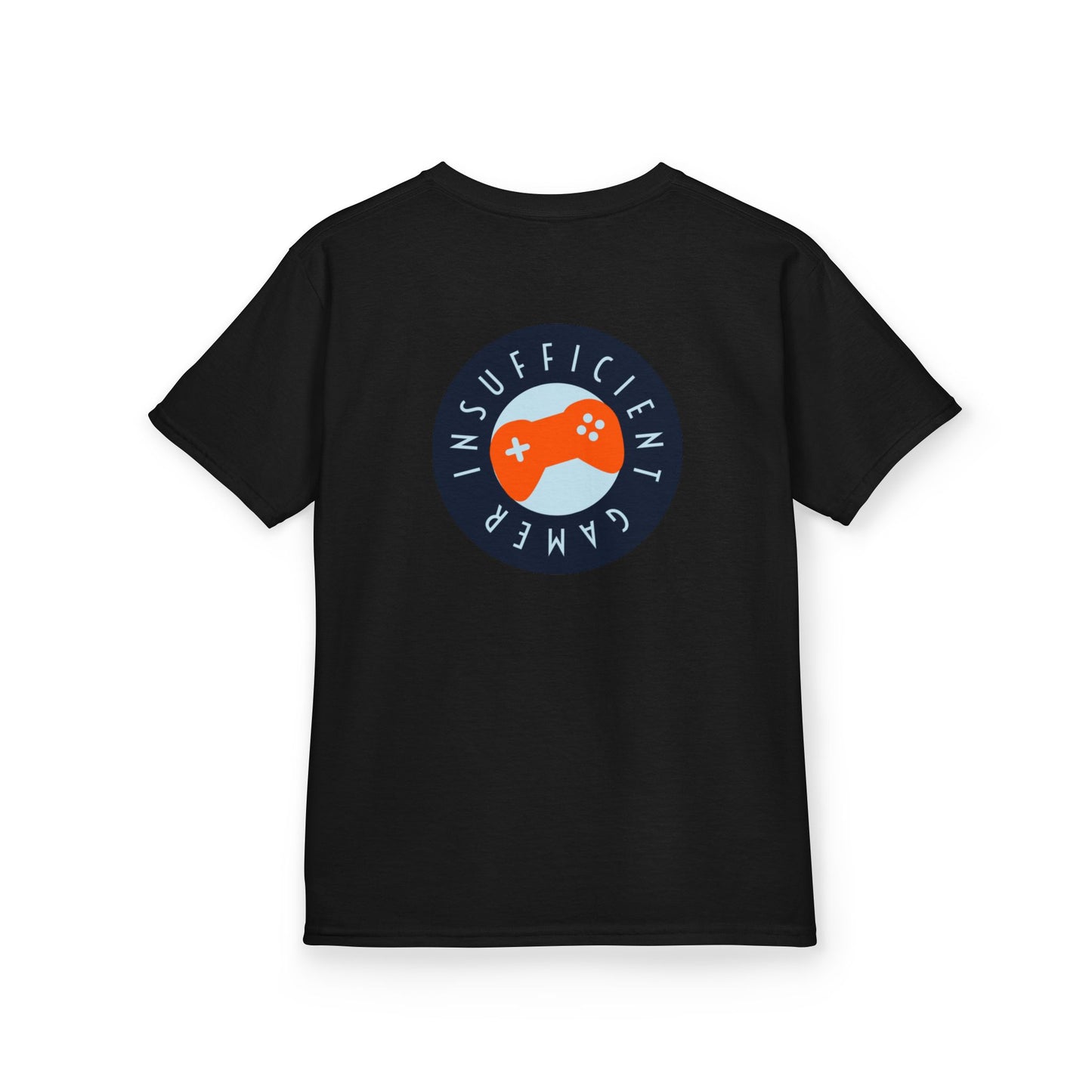 Kids Gamer T-Shirt, Cool Kids Tee, Insufficient Gamer Shirt, Perfect for Birthdays, Gaming Events, Fun Everyday Wear