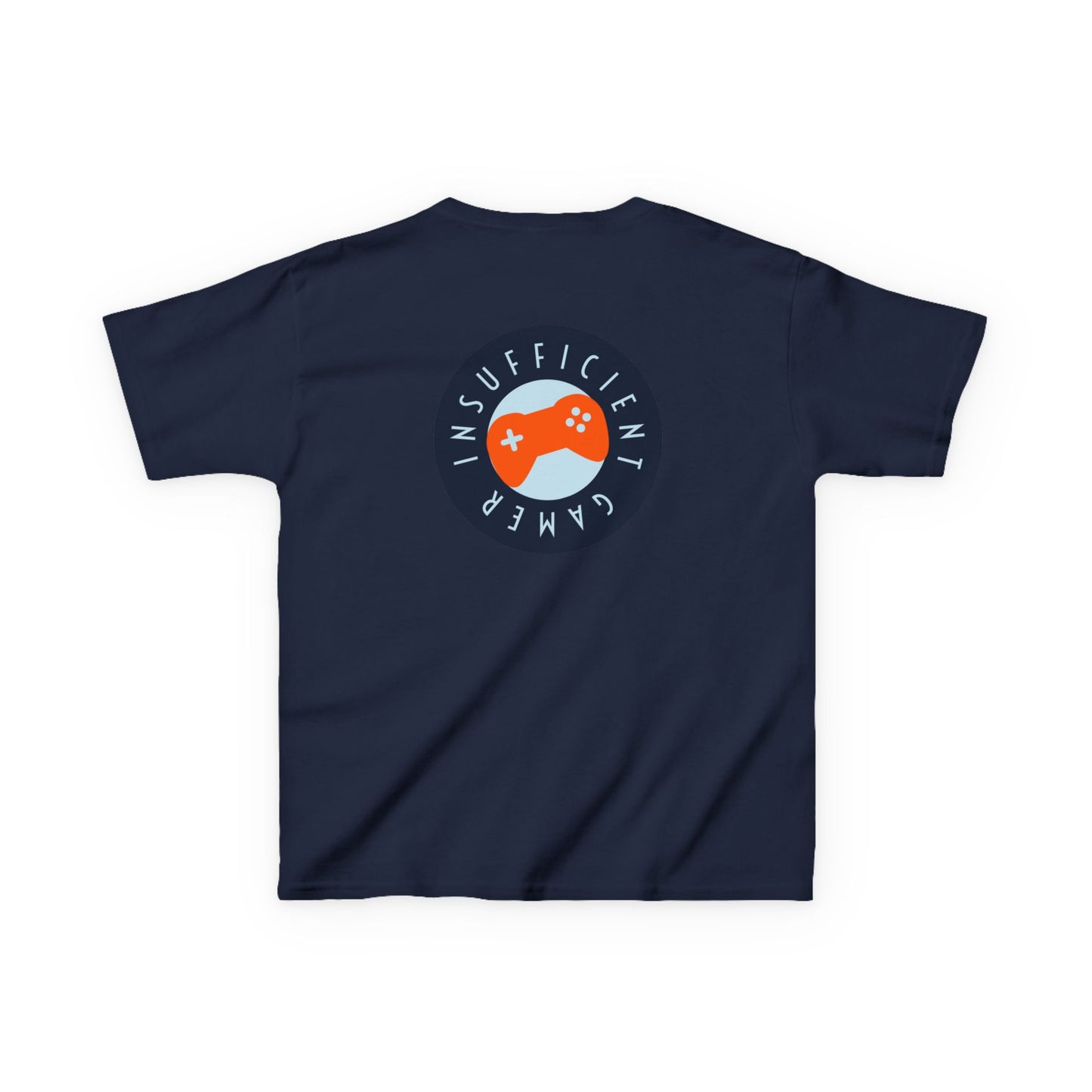 Kids Gamer T-Shirt, Cool Kids Tee, Insufficient Gamer Shirt, Perfect for Birthdays, Gaming Events, Fun Everyday Wear