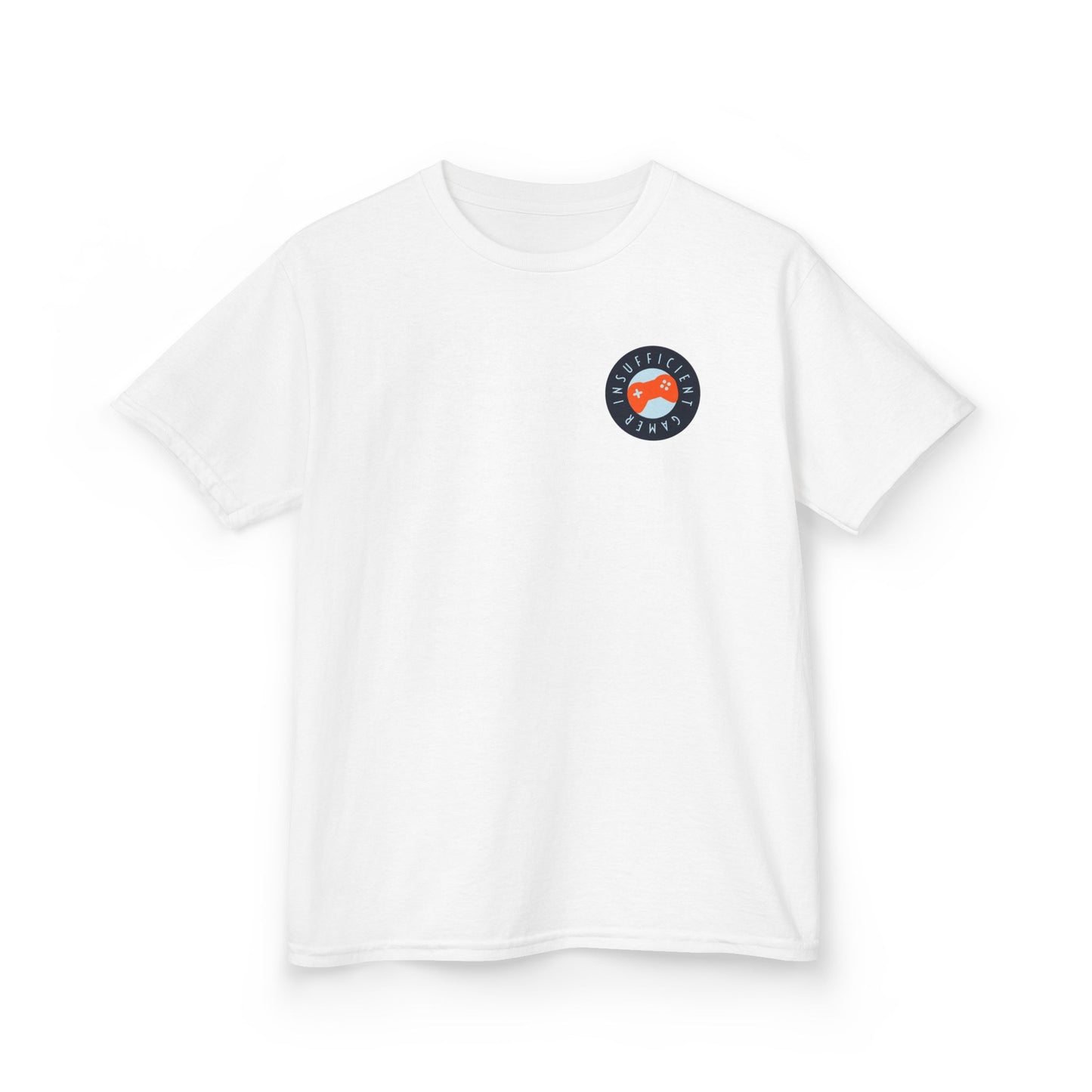 Kids Gamer T-Shirt, Cool Kids Tee, Insufficient Gamer Shirt, Perfect for Birthdays, Gaming Events, Fun Everyday Wear