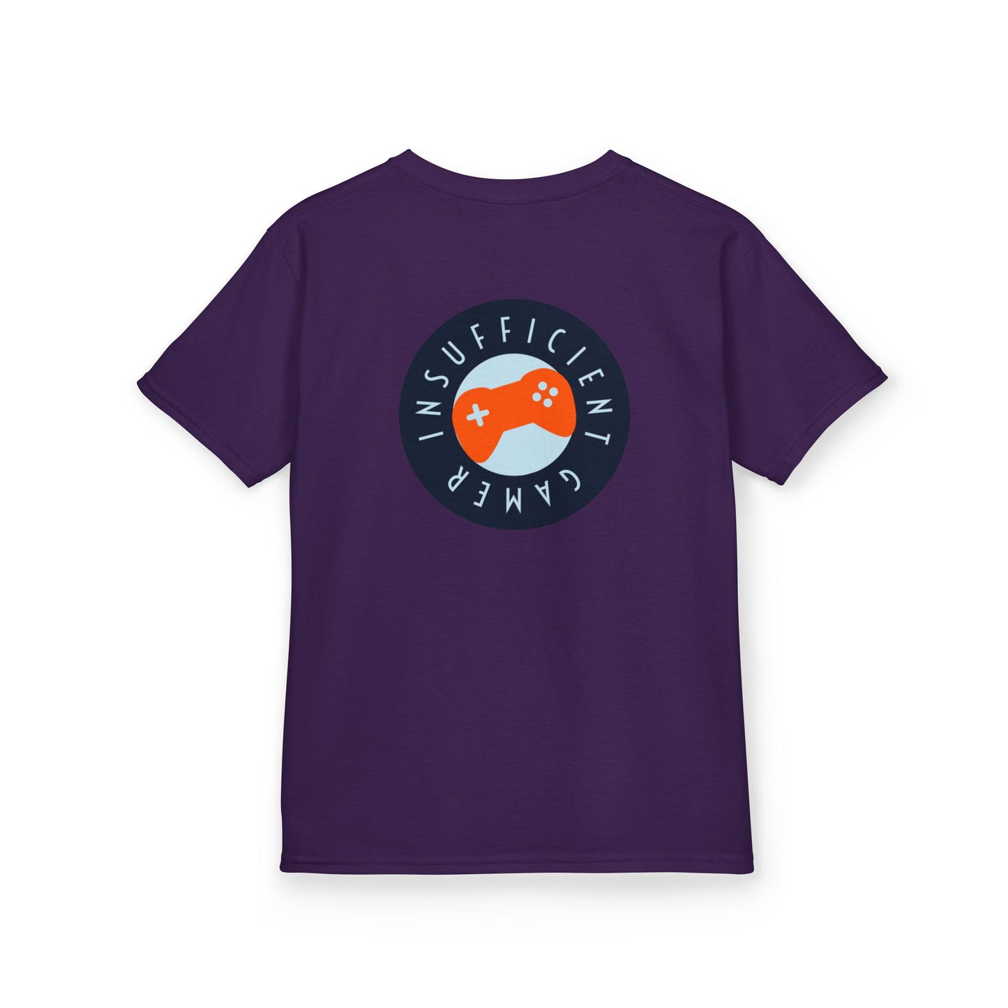 Kids Gamer T-Shirt, Cool Kids Tee, Insufficient Gamer Shirt, Perfect for Birthdays, Gaming Events, Fun Everyday Wear