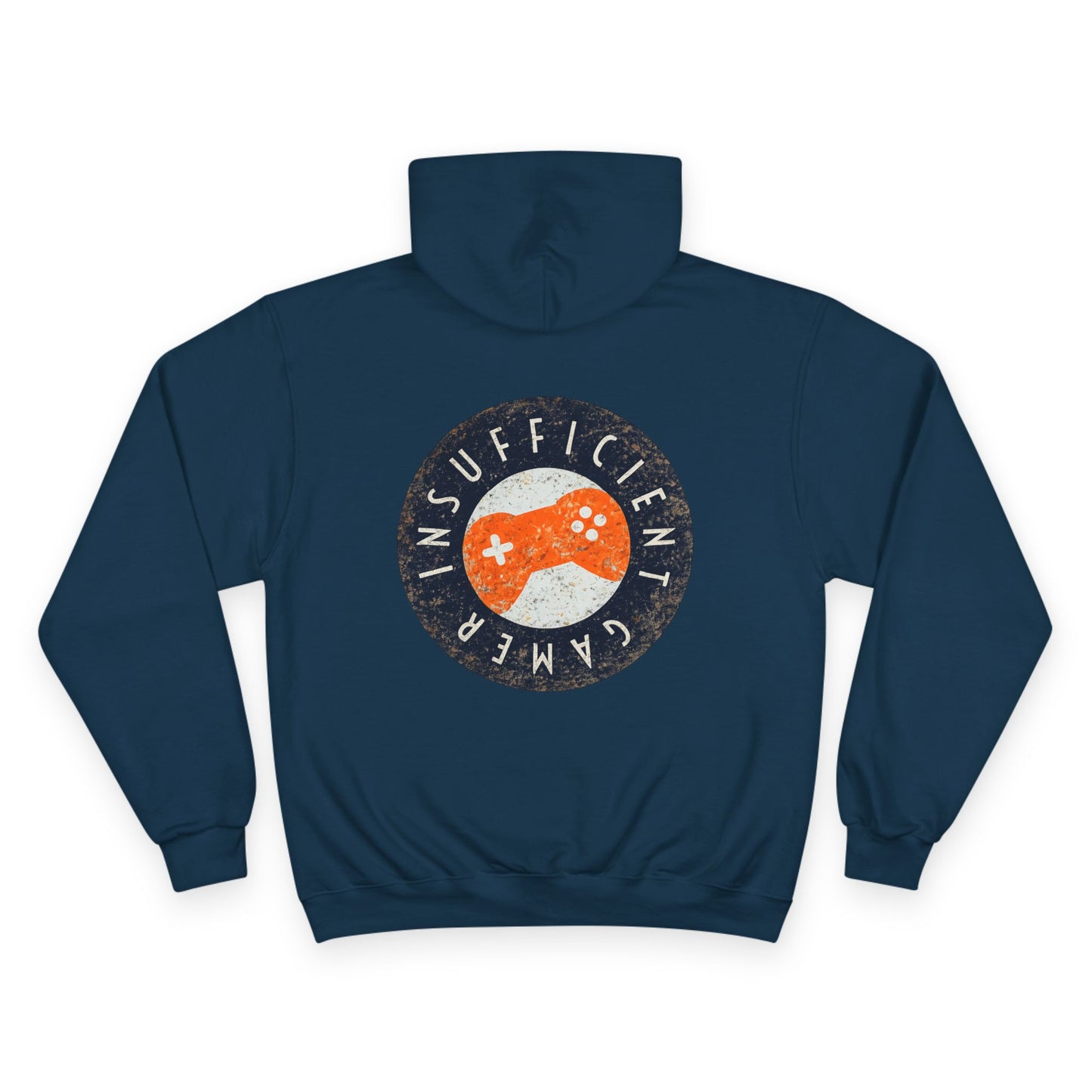 Insufficient Gamer logo Gaming Hub Hoodie | Gamer Graphic Pullover