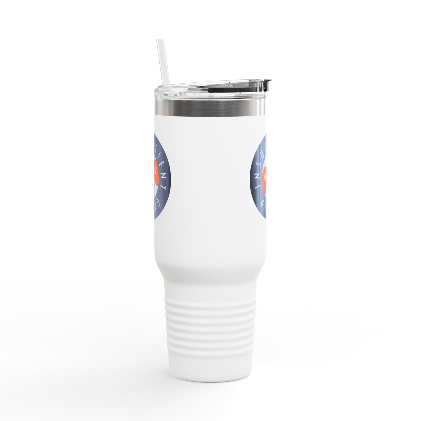 Insulated Travel Mug 'Insufficient Gamer' | Perfect for Gamers, Coffee Lovers, Travel & Gifts | 40oz Thermal Mug