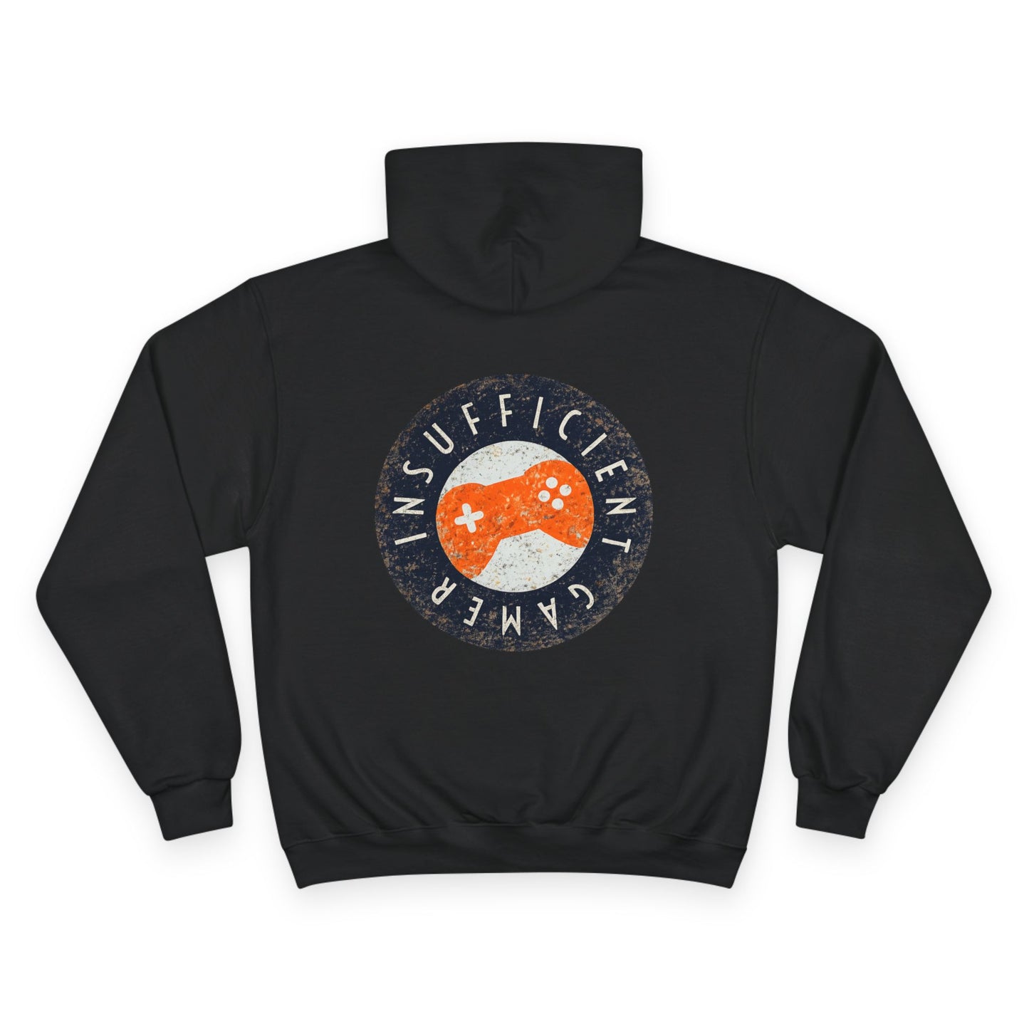 Insufficient Gamer logo Gaming Hub Hoodie | Gamer Graphic Pullover