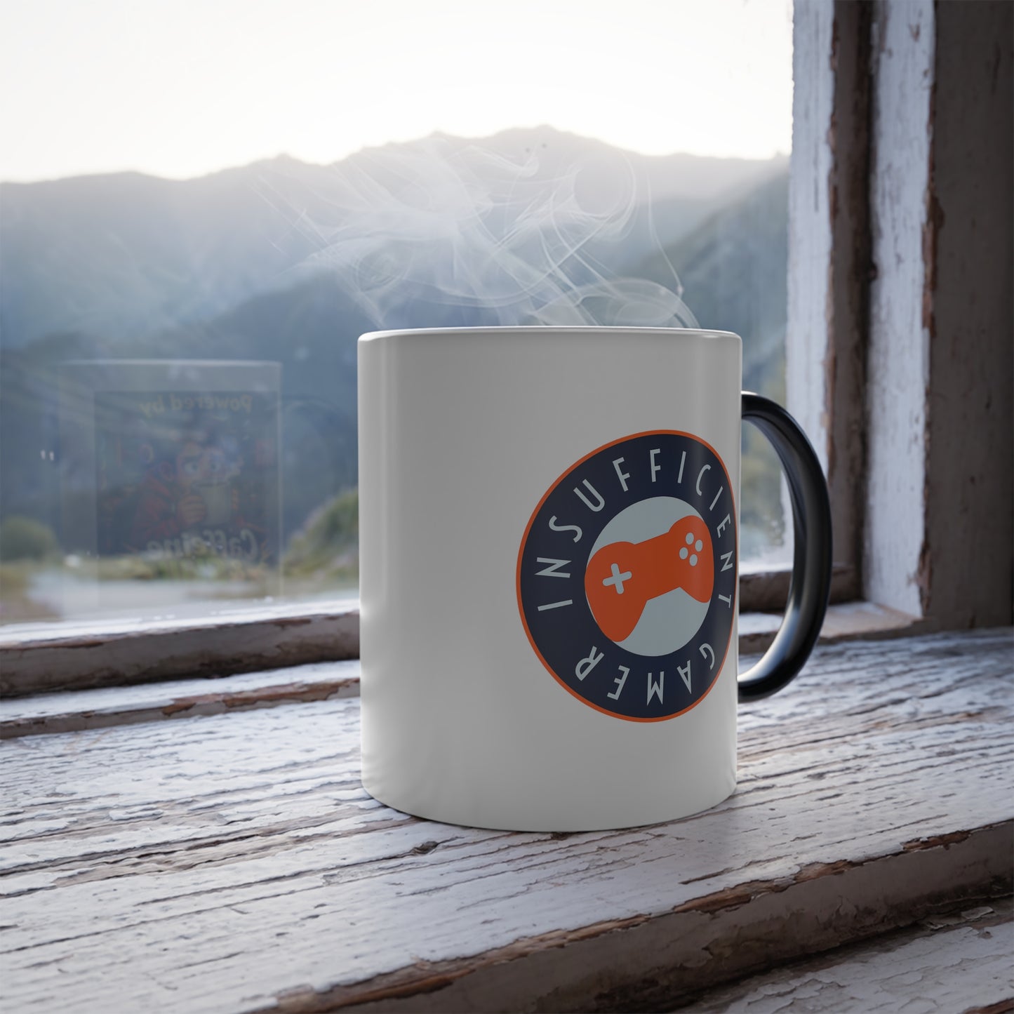 Color-Changing Gamer Mug — 'Game Over' Retro Arcade 11oz