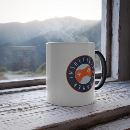 Color-Changing Gamer Mug — 'Game Over' Retro Arcade 11oz