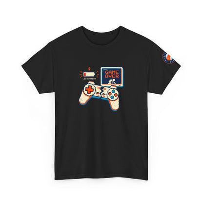 Game Over Controller Tee — Retro Gamer Graphic T-Shirt
