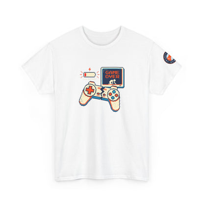 Game Over Controller Tee — Retro Gamer Graphic T-Shirt
