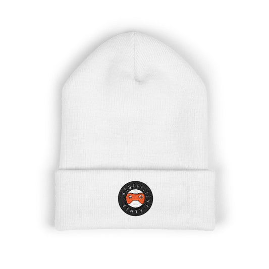 Insufficient Gamer beanie | Embroidered Cuffed Beanie
