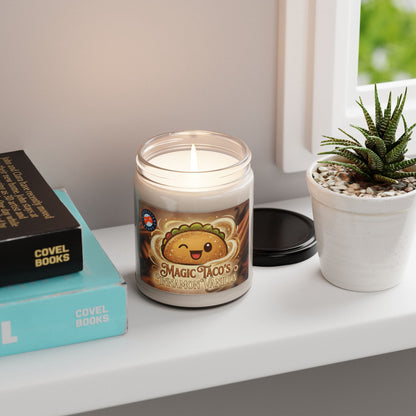 Magic Taco Cinnamon Vanilla Candle, Soy Candle, 9oz