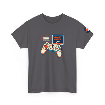 Game Over Controller Tee — Retro Gamer Graphic T-Shirt