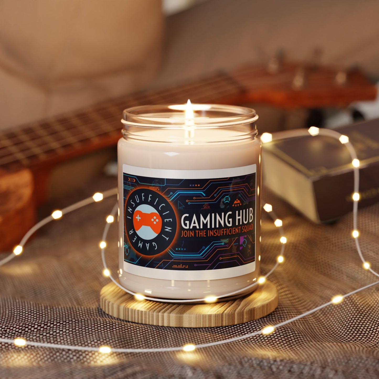Cinnamon Vanilla Candle | Gamer decor, Soy jar candle