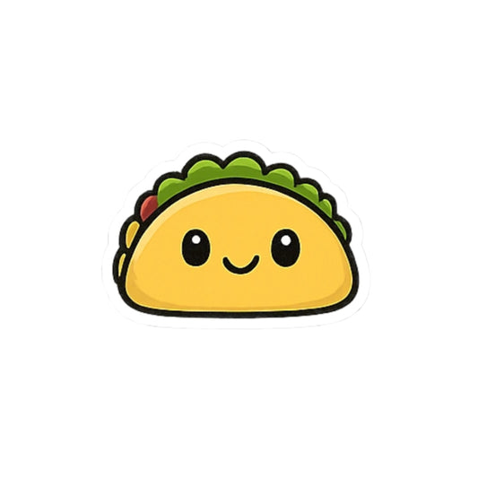 Magic Taco Kiss-Cut Stickers | Kawaii Food Vinyl Decal