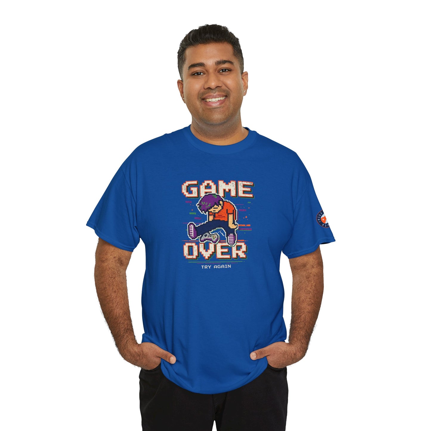 Game Over Retro Tee — 8‑Bit Arcade Graphic T‑Shirt