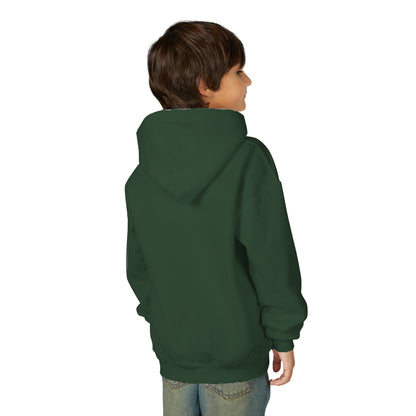 Cozy Youth Hooded Sweatshirt - Perfect for Winter Days, School Spirit, Gift for Teens, Casual Wear, Vintage Style