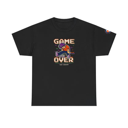 Game Over Retro Tee — 8‑Bit Arcade Graphic T‑Shirt