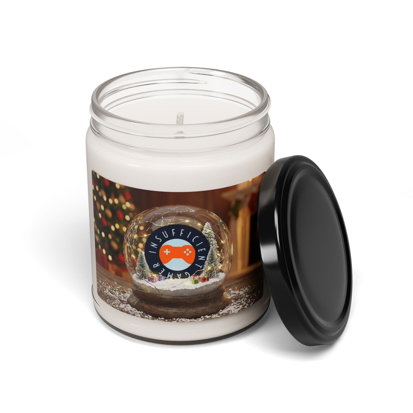 Insufficient Gamer Christmas Warmth Scent Candle 9oz Soy Candle | Holiday Christmas Decor