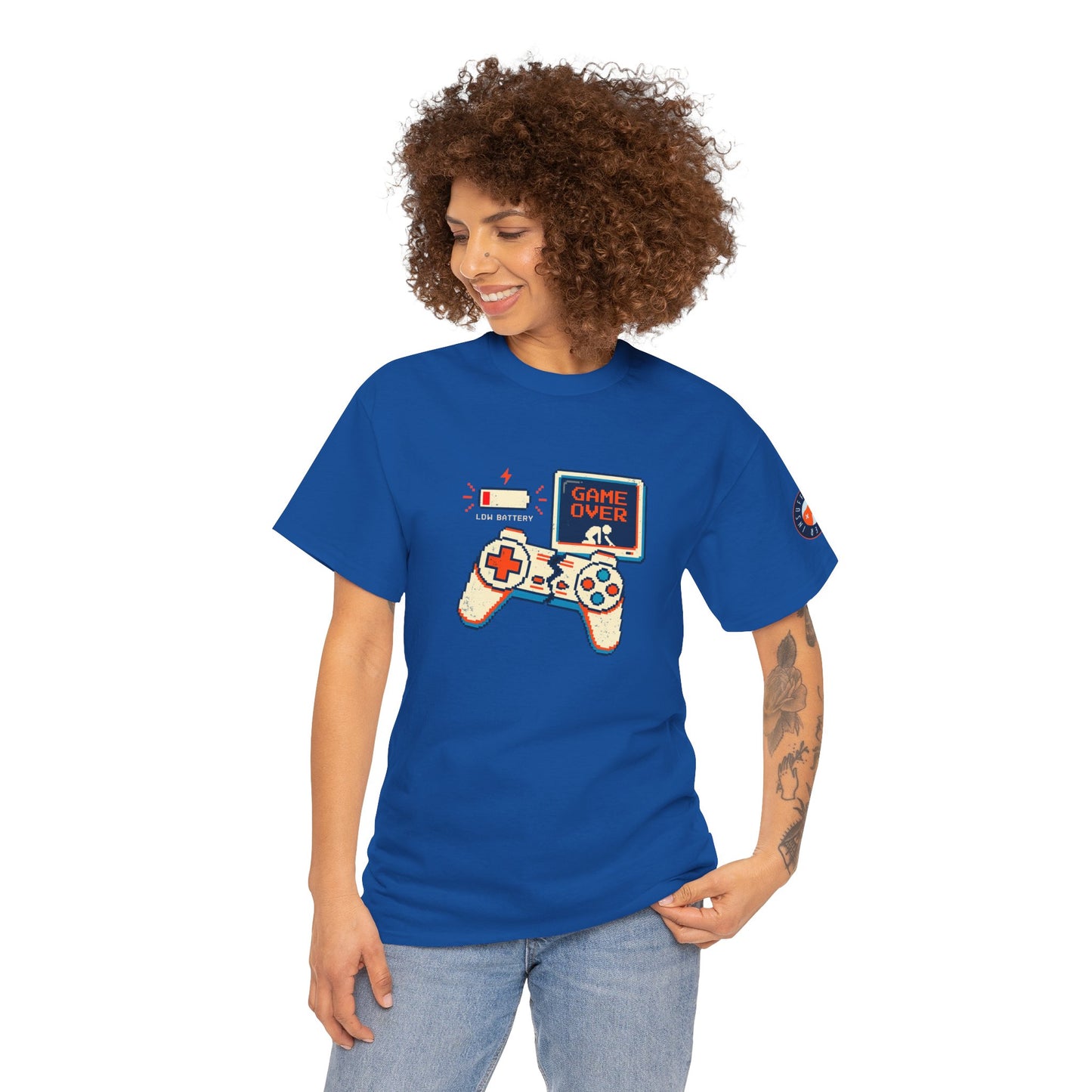 Game Over Controller Tee — Retro Gamer Graphic T-Shirt