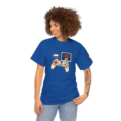 Game Over Controller Tee — Retro Gamer Graphic T-Shirt